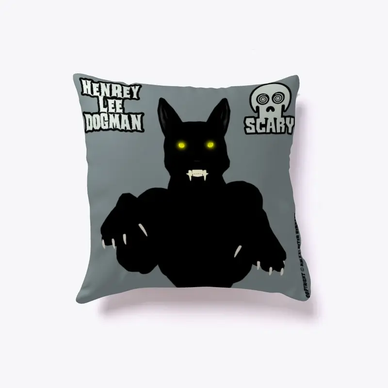 Henrey Lee Dogman Indoor Pillow